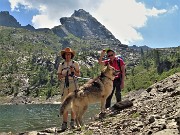 54 Dopo il pranzetto e il relax completiamo il periplo del lago di Pescegallo